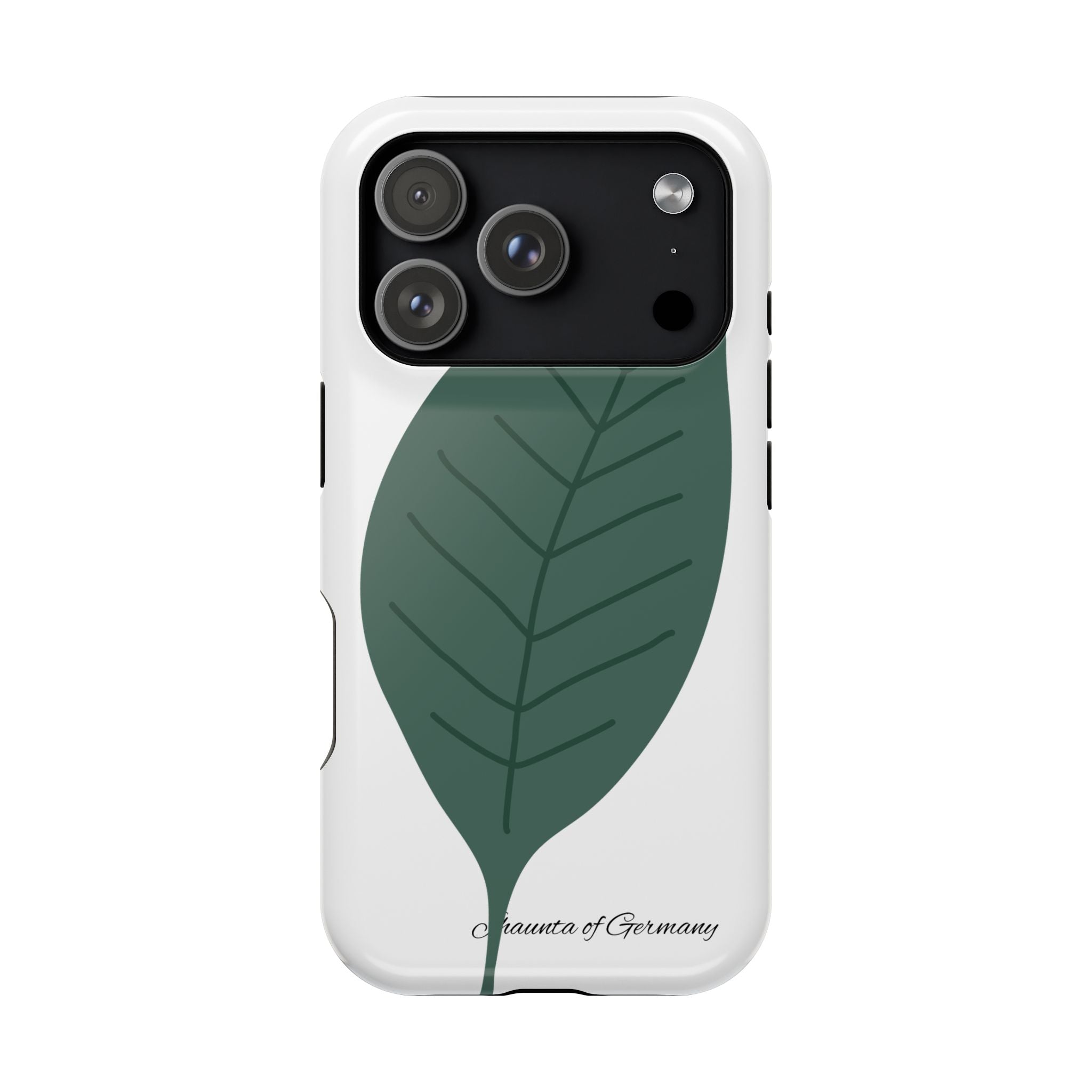 iPhone Leaf Design Phone Case, Nature-Inspired Protection Case, Eco-Friendly Gift, Durable Phone Accessory, Stylish Tech Cover