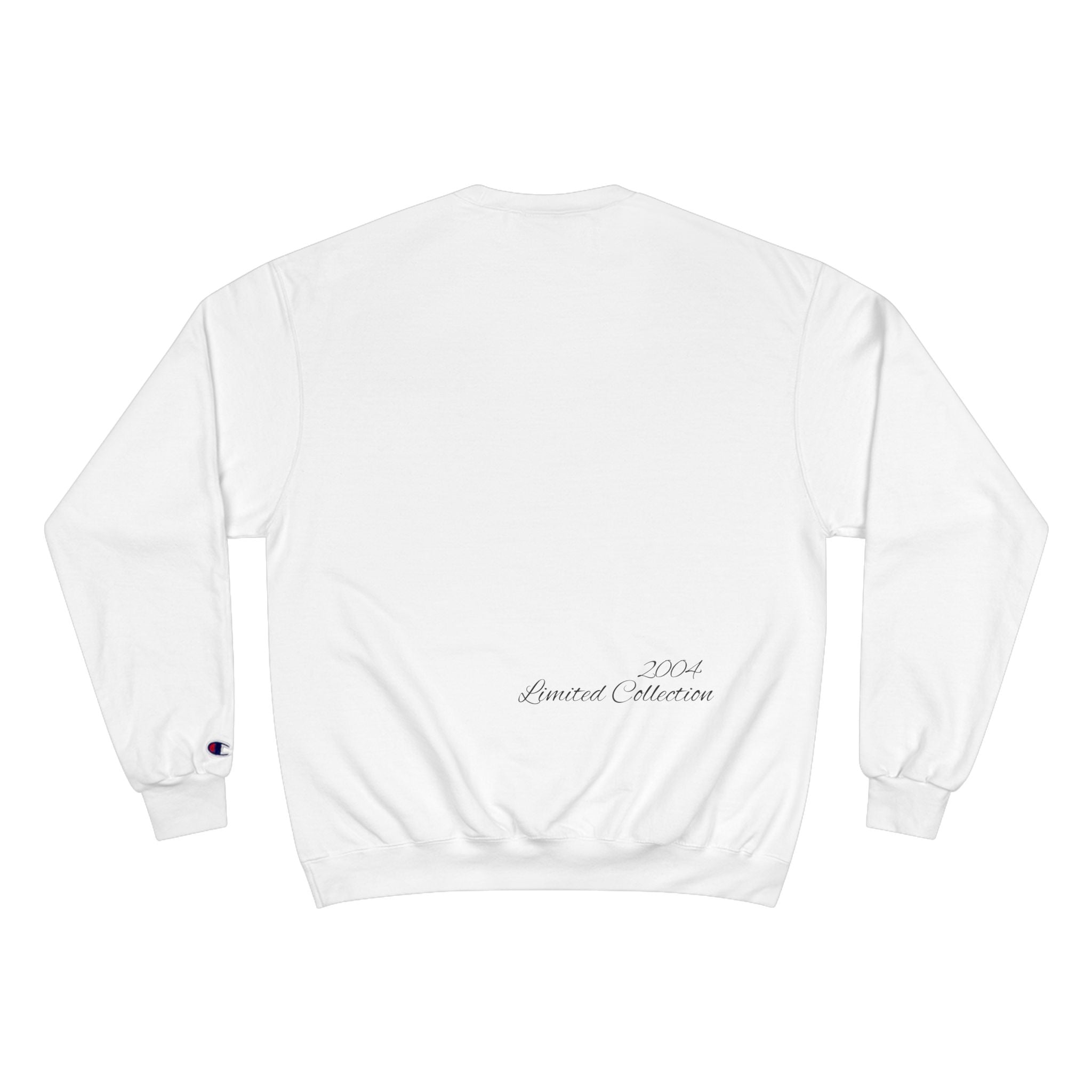 Designer custom edition - Minimalist Champion Sweatshirt, Cozy Oversized Apparel, Gift for Friends, Casual Winter Wear, Stylish Layering Top, Unisex Streetwear