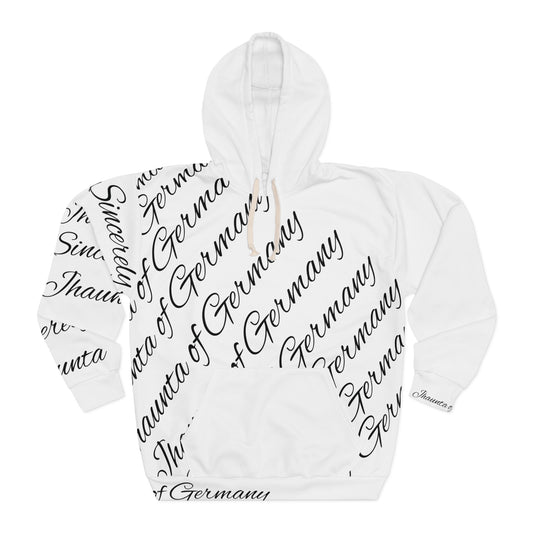 Jhaunta's designer's custom hoodie