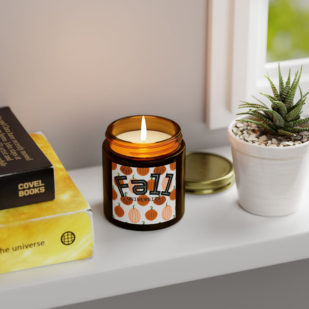 Pumpkin Spice Scented Candle | Fall Decor, Autumn Gift, Cozy Vibes, Seasonal Candle, Decorative Candle