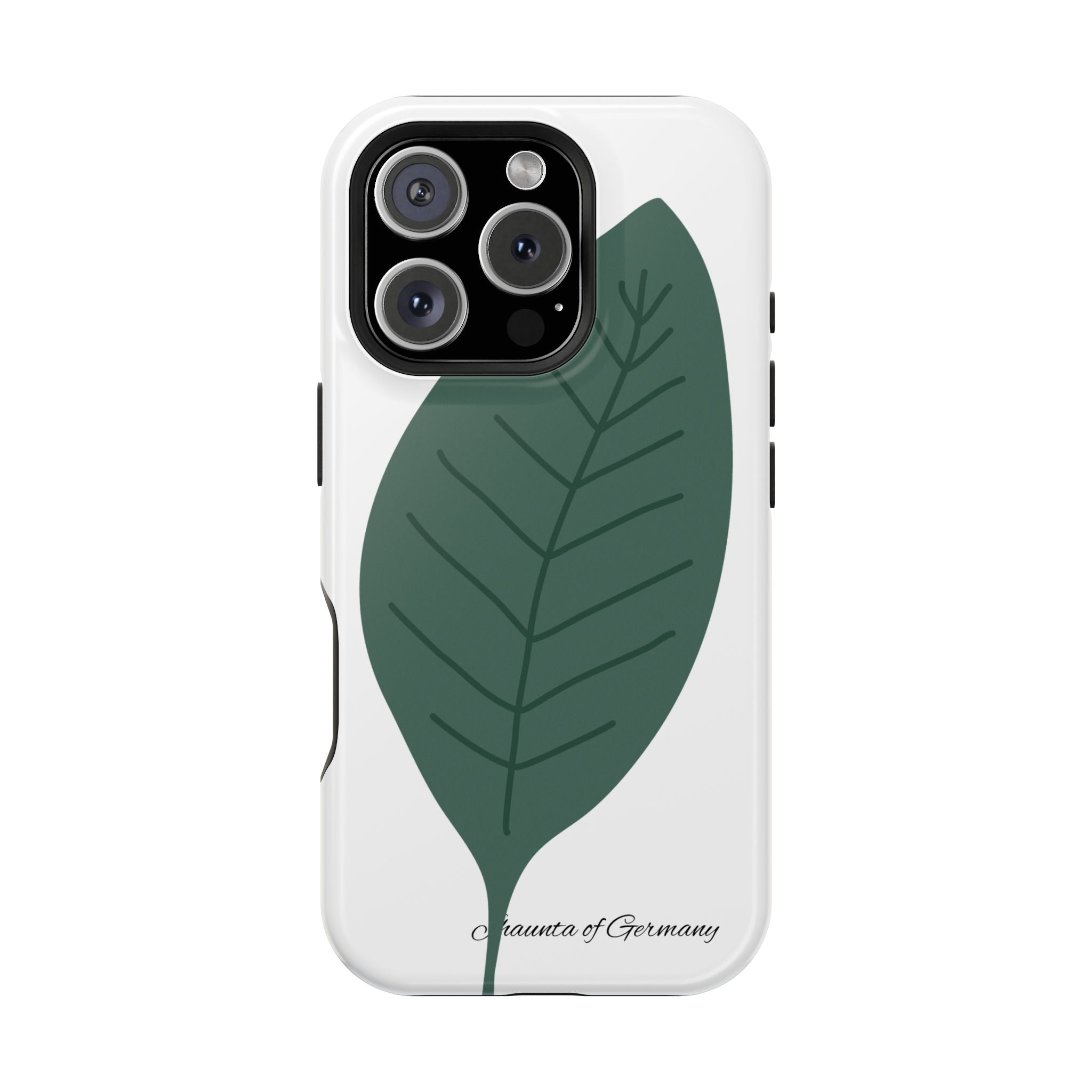 iPhone Leaf Design Phone Case, Nature-Inspired Protection Case, Eco-Friendly Gift, Durable Phone Accessory, Stylish Tech Cover