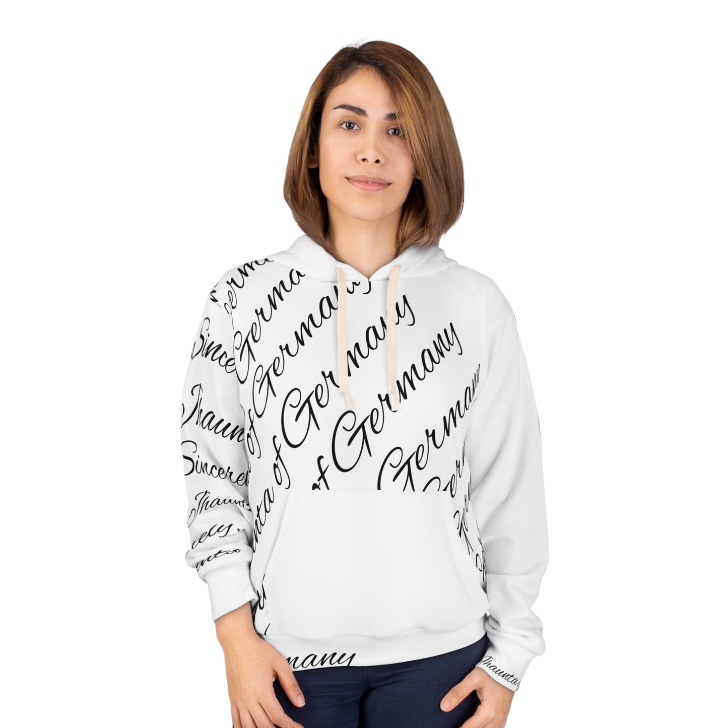 Jhaunta's designer's custom hoodie