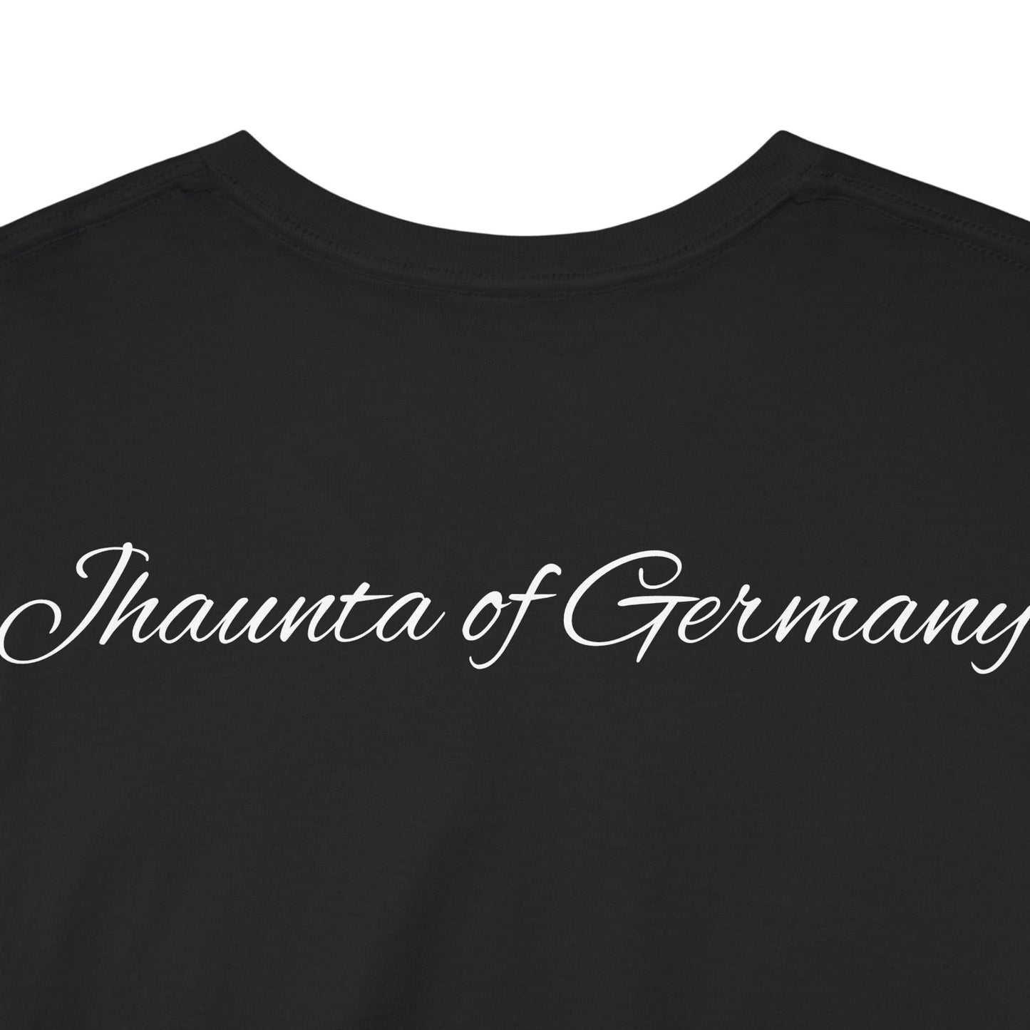 Jhaunta's Minimalist Statement Tee, Unisex Cotton Shirt, Casual Wear, Gift for Friends, Trendy Graphic T-Shirt, Everyday Fashion