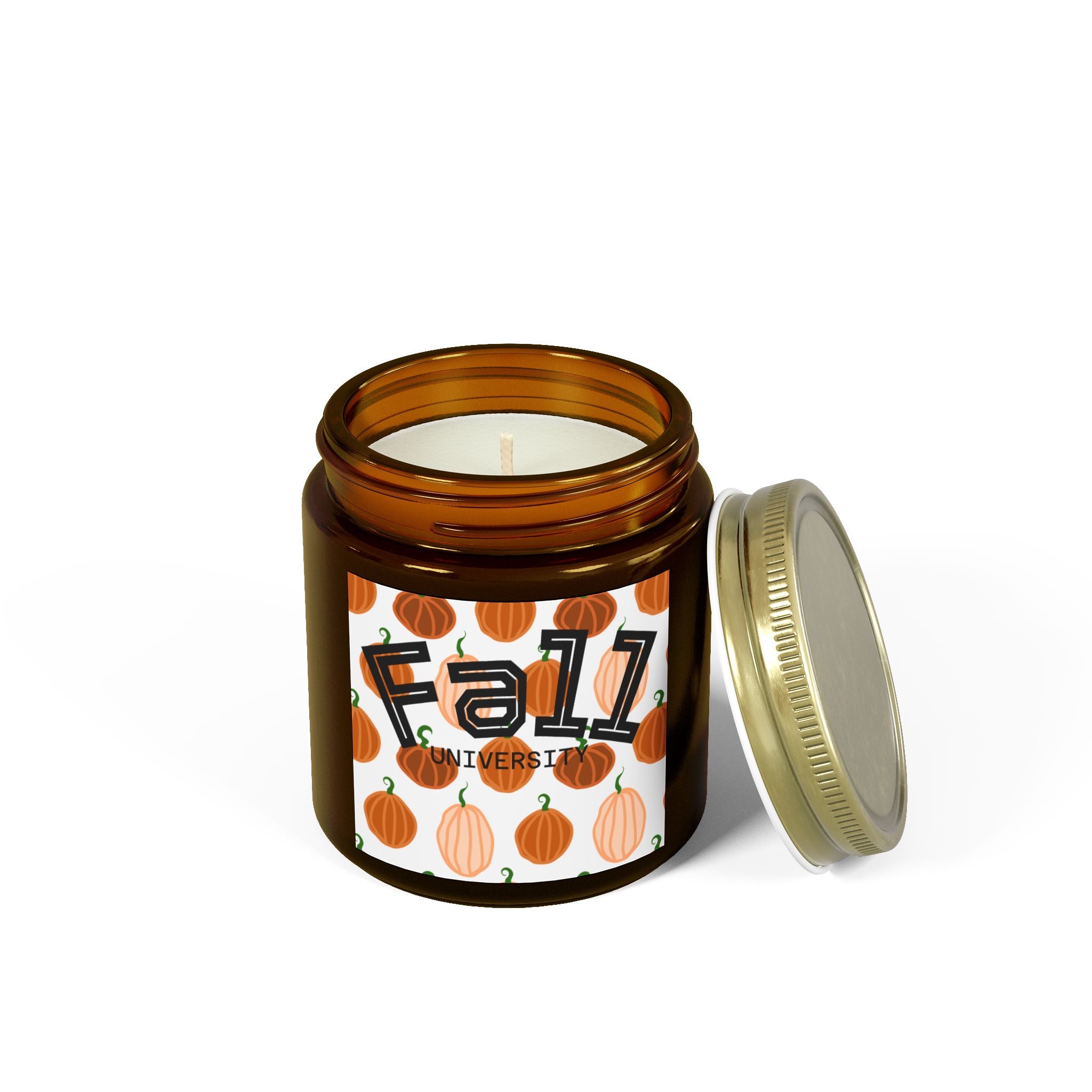 Pumpkin Spice Scented Candle | Fall Decor, Autumn Gift, Cozy Vibes, Seasonal Candle, Decorative Candle