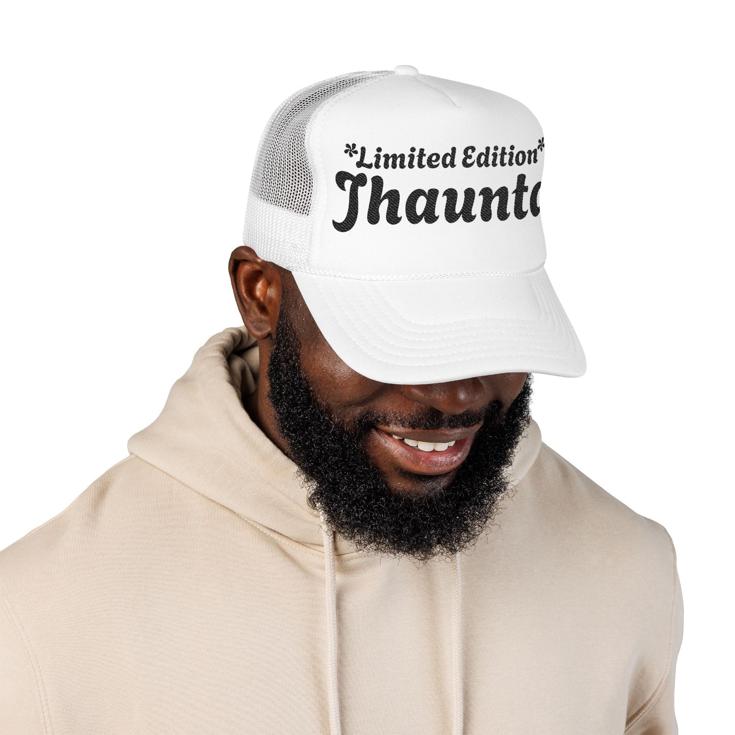 Limited Edition Embroidered Foam Trucker Hat - Jhaunta