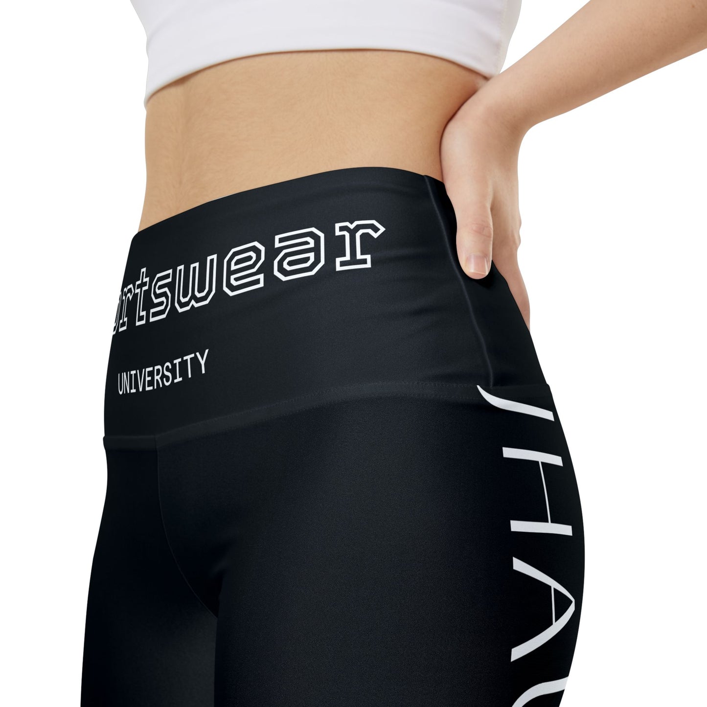 Women's Sportswear - Luxury Sportswear - Woman's Workout Apparel - Up close side angle