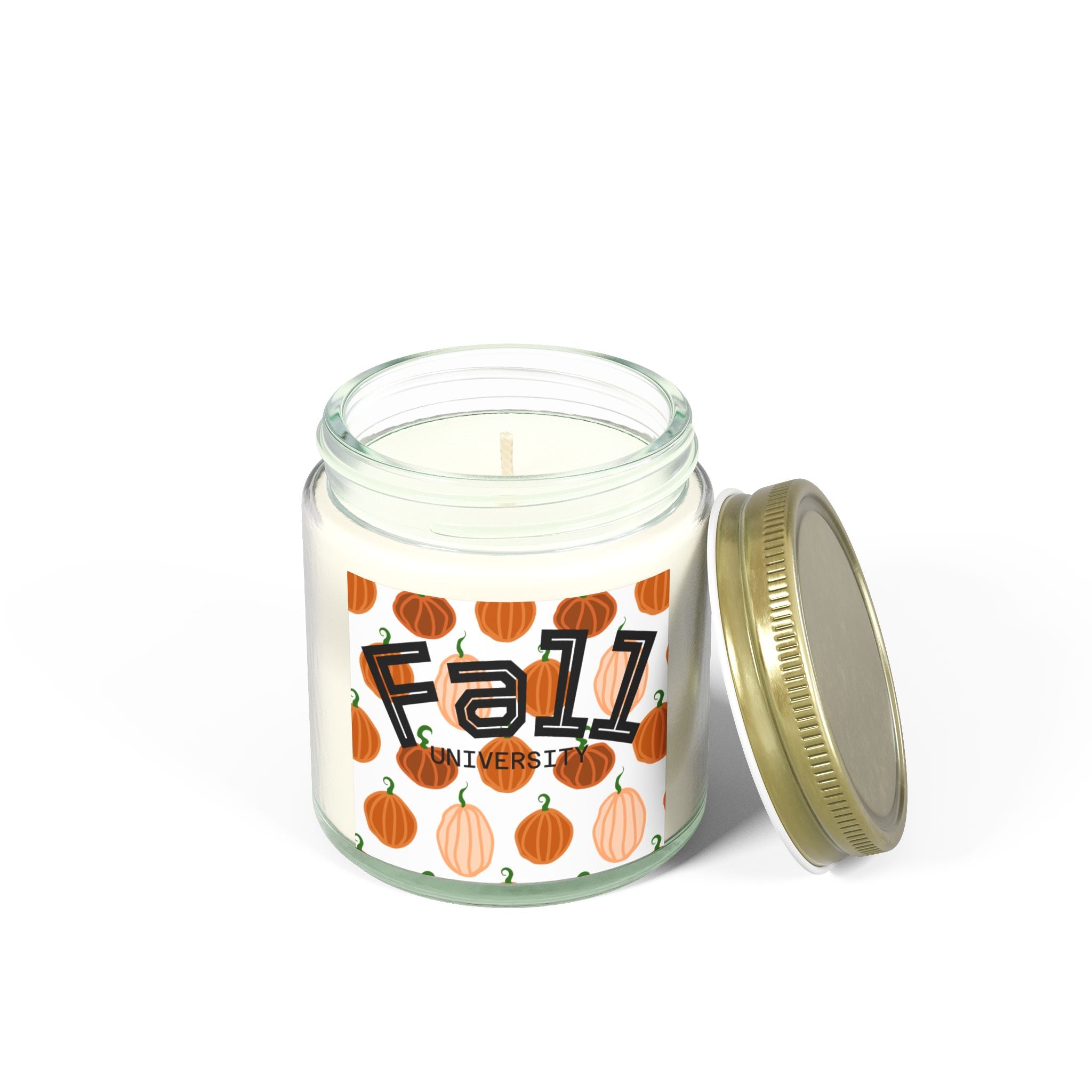 Pumpkin Spice Scented Candle | Fall Decor, Autumn Gift, Cozy Vibes, Seasonal Candle, Decorative Candle